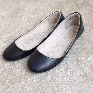 Bamboo Black Ballet Flats (Size 7)